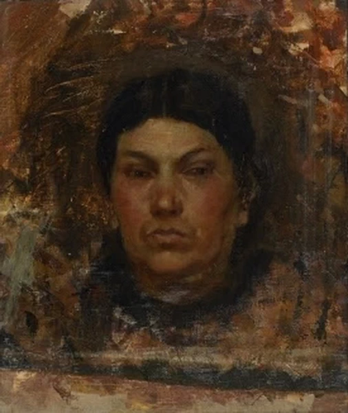 Ritratto della signora Bugatti - Salvioni, Museo d’Arte dei Grigioni, Chur